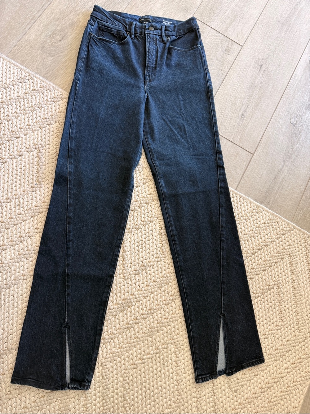 Good American Jeans  (Good boy Straight) size 4 NEW